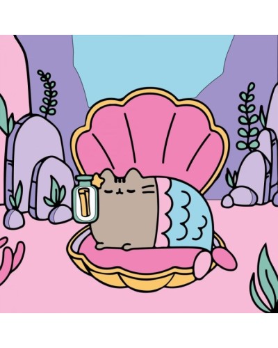 Картина за номерами «Пушин. Русалочка» 25х25 см, ТМ SANTI