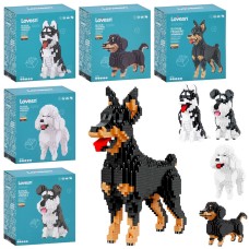 Конструктор «Собака» від 753 деталей,в асортименті, у коробці 13,5х15х8 см