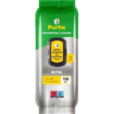 Серветки вологі господарські для прибирання «EXTRA» 100 шт, TM Purfix