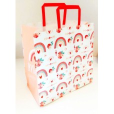 Пакет паперовий 32х15х30 см з ручками, ТМ Мандарин