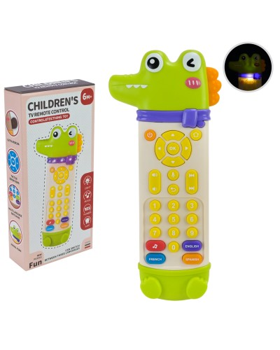 Пульт 8,5х3х19 см багатофункціональний музичний iз світлом, у коробці 9,2х3,4х19,3 см