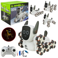 Робот «Пес» 19,5х21 см р/к зі світлом та звуком на акумуляторі, у коробці 24х20х14 см