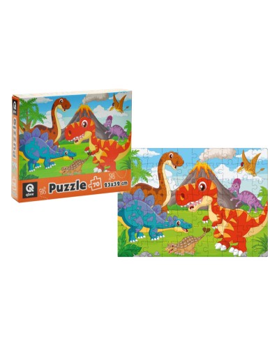Пазли «Світ динозавриків» на 70 елементів, у коробці 23х32 см