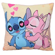 М`яка іграшка-подушка «2» 35х35 см, синя, ПП Копиця