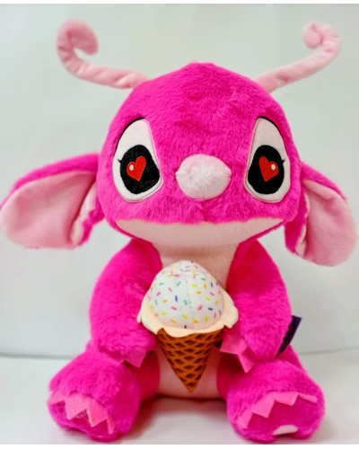 М`яка іграшка «Стіч з морозивом» 31х20 см, ПП Копиця