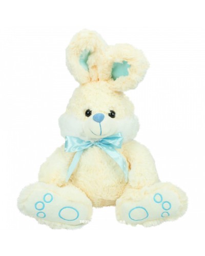 М`яка іграшка «Зайчик 004/7» 38 см музична, ПП Копиця