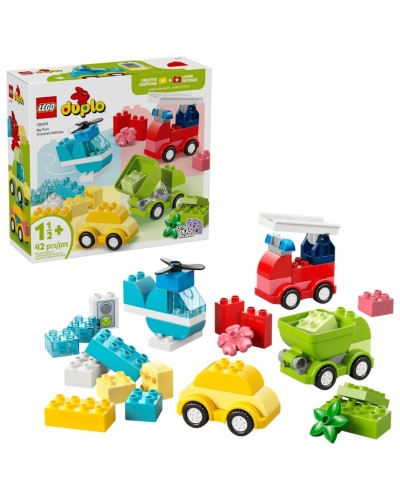 Конструктор «Творчі транспортні засоби» на 42 деталі, у коробці 26х10х28, ТМ Lego