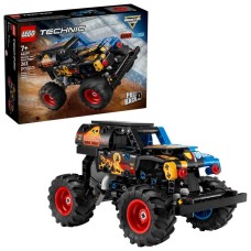 Конструктор «Monster Jam™ Grave Digger. Вогонь та лід» на 263 деталі, у коробці 26х7х19, ТМ Lego