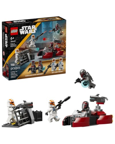 Конструктор «Бойовий комплект. Облога Мандалора» на 116 деталей, у коробці 16х5х14, ТМ Lego