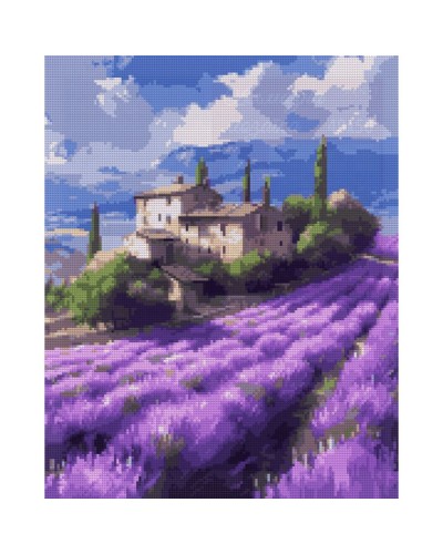Набір з алмазною мозаїкою «Прованс» 40х50 см, ТМ SANTI