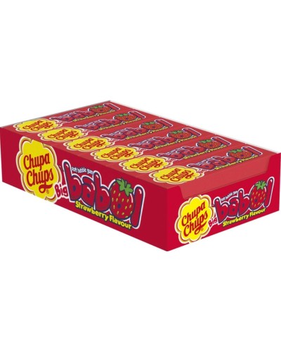 Жуйка «Big Babol Strawberry» 27,6 г, ТМ Chupa Chups