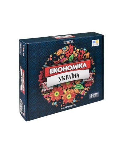 Гра настільна «Економіка України», у коробці 34х6х29 см, ТМ Strateg