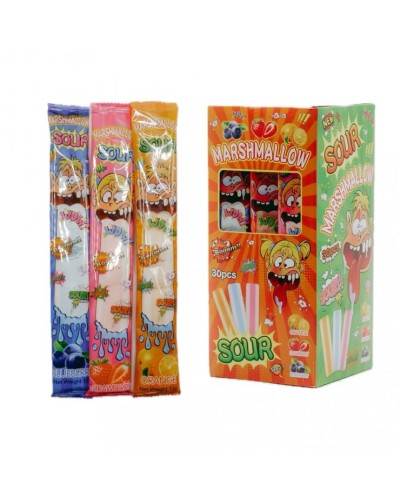 Цукерка «SOUR» зефірна 13 г, в асортименті