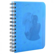 Блокнот з роздільниками «Friends forever» В6 на 144 аркуші у клітинку з пластиковою обкладинкою на спіралі збоку, ТМ Yes