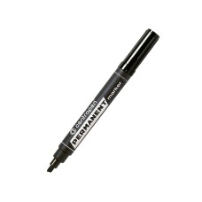 Маркер перманентний скошений 4,6 мм, чорний, ТМ Centropen