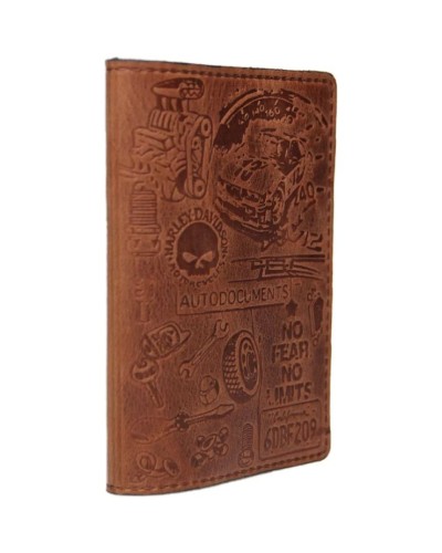 Обкладинка на автодокументи 13х9,5 см зі шкіри на 11 кишеньок, контік, Paul Jacobs