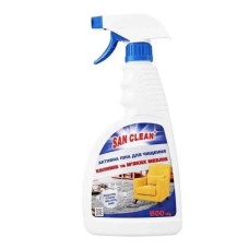 Миючий засіб «Універсал» для видалення плям та чищення килимів з розпилювачем 500 мл, ТМ San-Clin