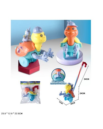 Каталочка 15х26х24 см на паличці 54 см, в асортименті, у пакеті 23х12х22,5 см