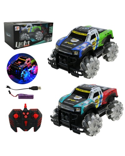 Машина р/к на акумуляторі зі світлом та звуком, в асортименті, у коробці 27х12,5х14,5 см