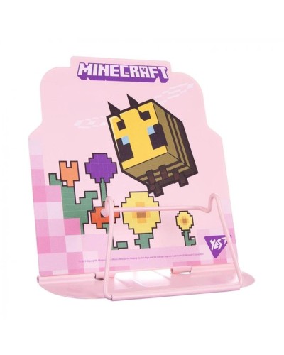 Підставка для книг «Minecraft.Spring» 16х17 см фігурна металева з вирізкою, ТМ Yes