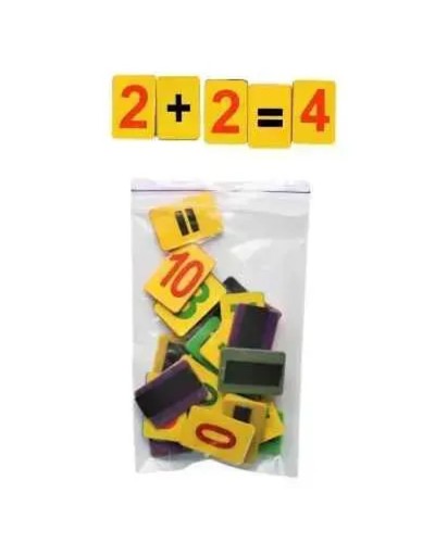 Набір магнітних цифр у пакеті