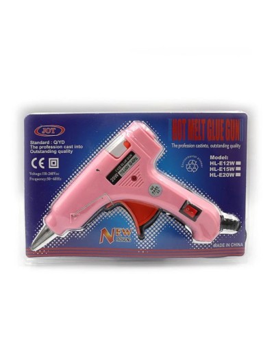Пістолет для термоклею «Glue gun» 20W під діаметр 0,7 см, євророзетка, в асортименті, ТМ J.Otten