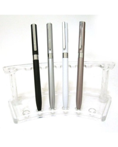 Ручка «Baixin» гелева 0,7 мм металева поворотна синя, в асортименті, ТМ Baixin