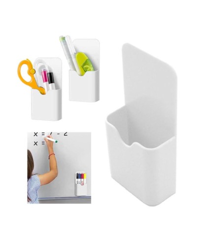 Підставка пластикова 6х12 см для губки та маркерів для дошки, на магніті, ТМ Leader