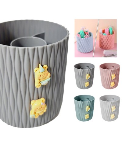 Підставка для ручок «Ведмедики» 11х12 см пластикова на 4 відділення, обертаєтться, в асортименті, ТМ Leader