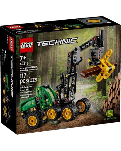 Конструктор «Колісний комбайну John Deere 1470H» на 117 деталей, у коробці 16х6х14, ТМ Lego