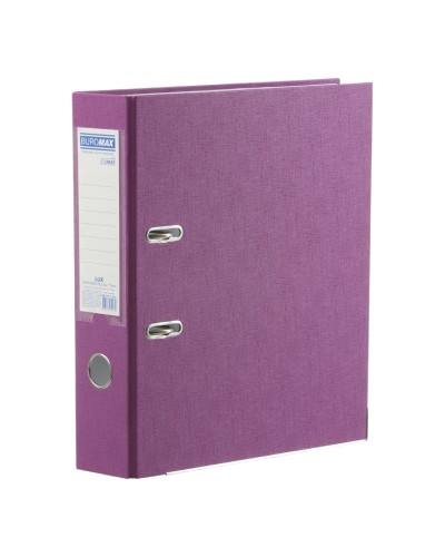 Папка-реєстратор «LUX» А4 одностороння збірна 70 мм PP, бузкова, JOBMAX