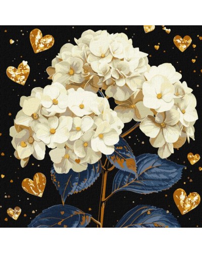 Картина за номерами «Чудові квіти» 40х40 см, ТМ Ідейка