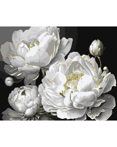 Картина за номерами «Бездоганна краса» 40х50 см з фарбами металік extra, ТМ Ідейка