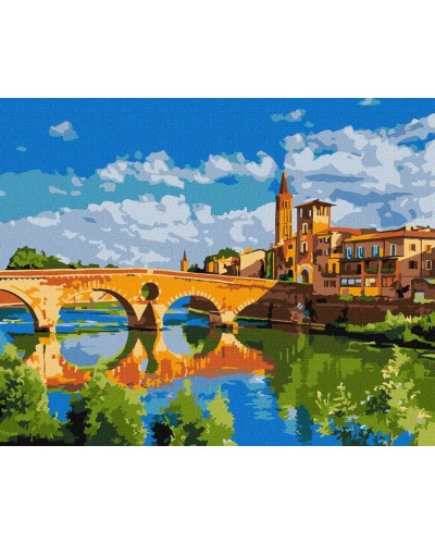 Картина за номерами «Захоплююче місто» 40х50 см, ТМ Ідейка