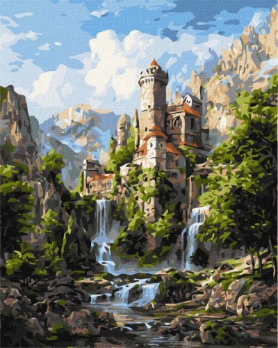 Картина за номерами «Таємниці скель» 40х50 см, ТМ Ідейка