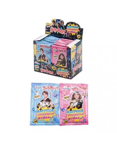 Жуйка «Harry Potter» магічна стріляюча 7 г, в асортименті