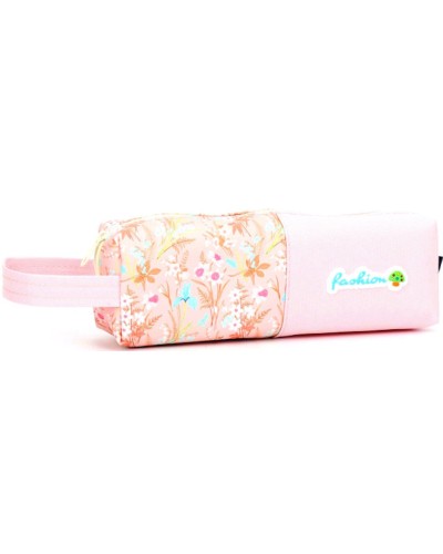 Пенал 21х4,5х6 см рожевий, ТМ Мандарин