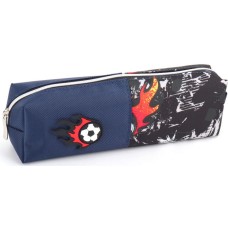 Пенал 21х4,5х6 см синій, ТМ Мандарин