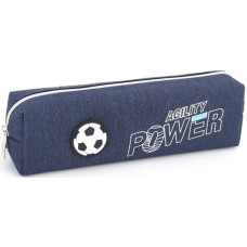 Пенал 21х4,5х6 см синій, ТМ Мандарин