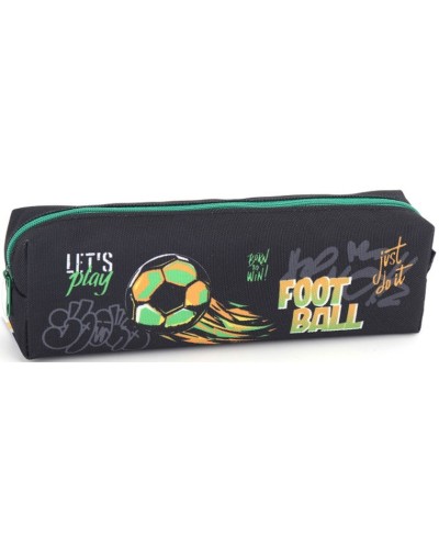 Пенал 21х4,5х6 см чорний, ТМ Мандарин