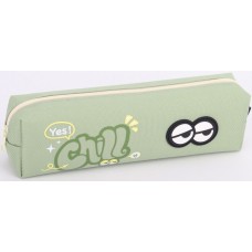 Пенал 21х4,5х6 см зелений, ТМ Мандарин