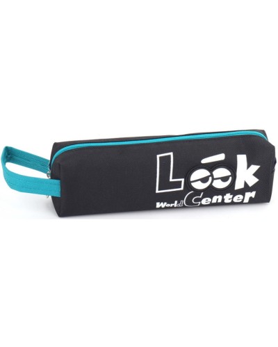 Пенал 21х4,5х6 см чорний, ТМ Мандарин