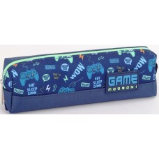 Пенал 21х4,5х6 см синій, ТМ Мандарин