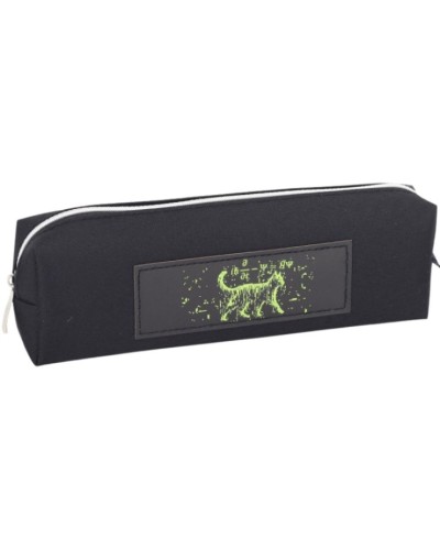 Пенал 21х4,5х6 см чорний, ТМ Мандарин