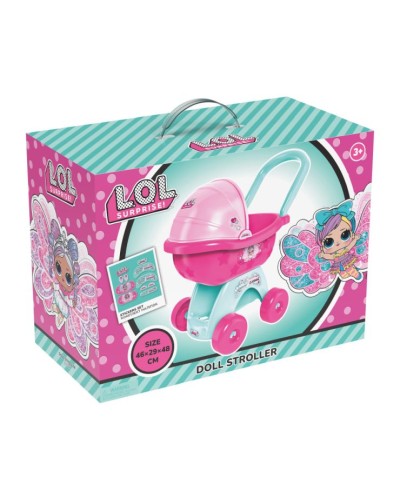 Візочок для ляльки «L.O.L. Surprise! We Believe in Fairies» 46х29х48 см, у коробці 37х27,5х19,5 см, ТМ Технок