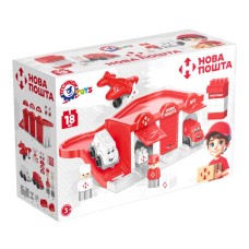 Паркінг «Нова пошта» з 18 елементів, у коробці 38х25х13 см, ТМ Технок