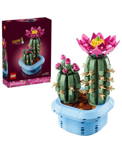 Конструктор «Цвітіння кактусу» на 482 деталі, у коробці 19х6х26 см, ТМ Lego
