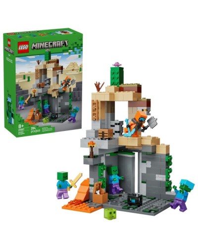 Конструктор «Підземелля зомбі» на 284 деталі, у коробці 19х9х26 см, ТМ Lego