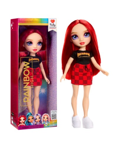 Лялька RAINBOW HIGH «OPP. Рубі» 27 см, у коробці 30х7х11 см