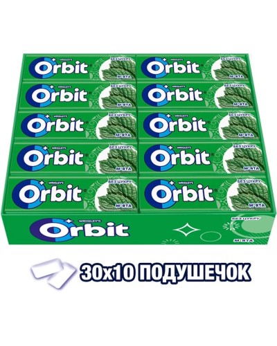 Жувальна гумка «Orbit м'ята» 14 г